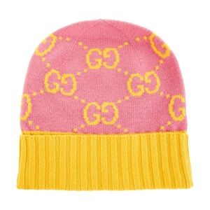Gucci GG Monogram Wooly Beanie